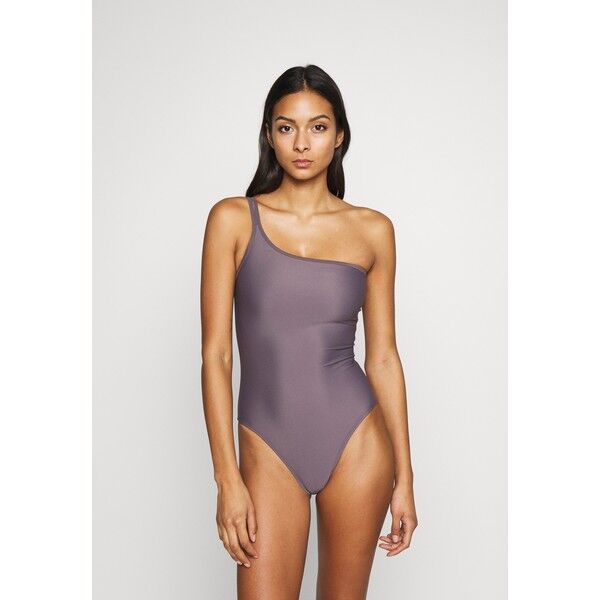 Filippa K ASYMMETRIC SWIMSUIT Kostium kąpielowy mauve F1481G004