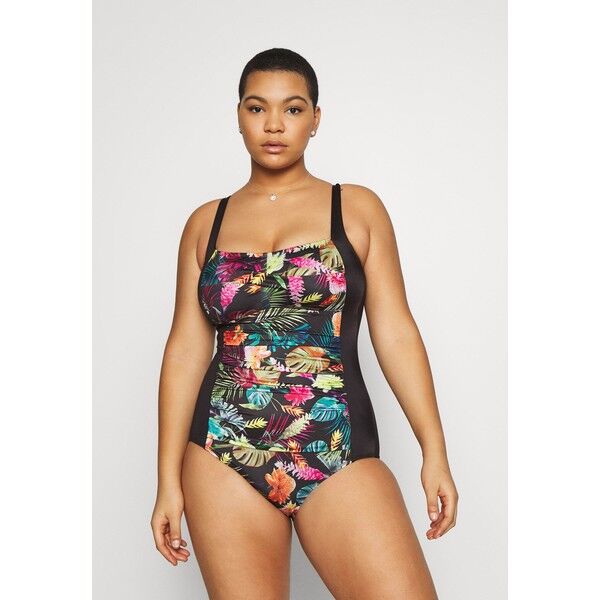 DORINA CURVES TANZANIASWIMSUIT Kostium kąpielowy black DOH81E000