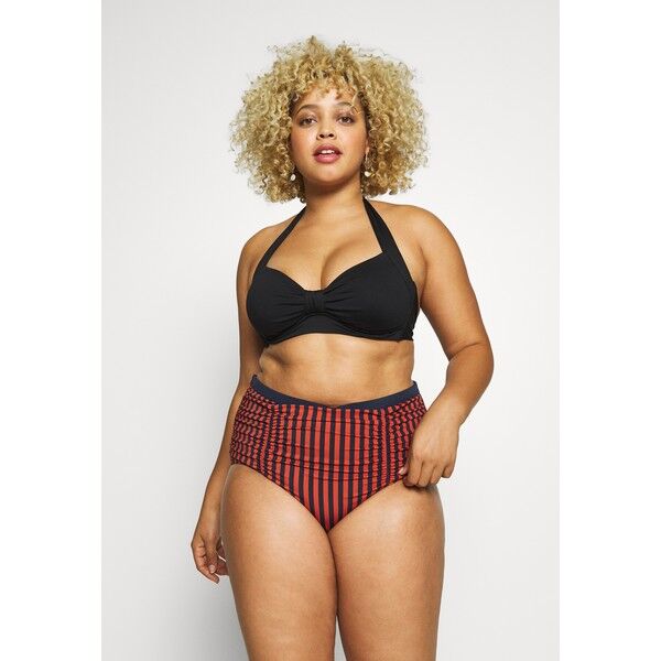 JUNAROSE by VERO MODA JRFIKA HIGHWAISTED BOTTOM Dół od bikini rooibos tea JR481I00E
