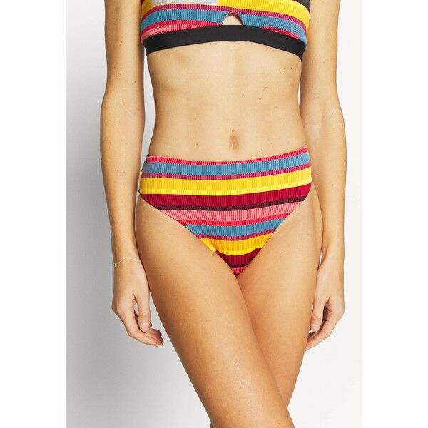 Seafolly BAJA STRIPE HI RISE Dół od bikini saffron S1981I04Z