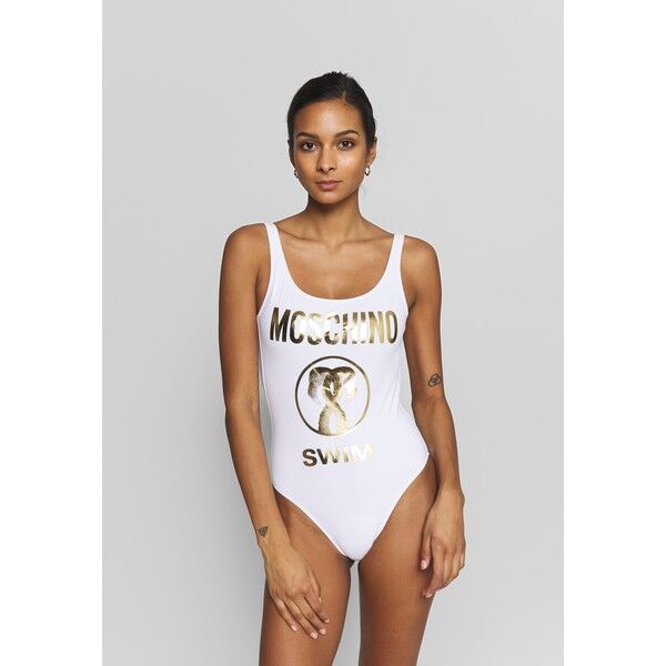 MOSCHINO SWIM SWIMSUIT Kostium kąpielowy white M0581G00F