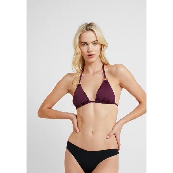 LASCANA LAS SIMPLE Góra od bikini bordeaux L8381J007