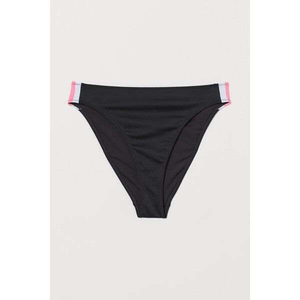 H&M Dół od kostiumu 0735452002 Czarny/Neonoworóżowy