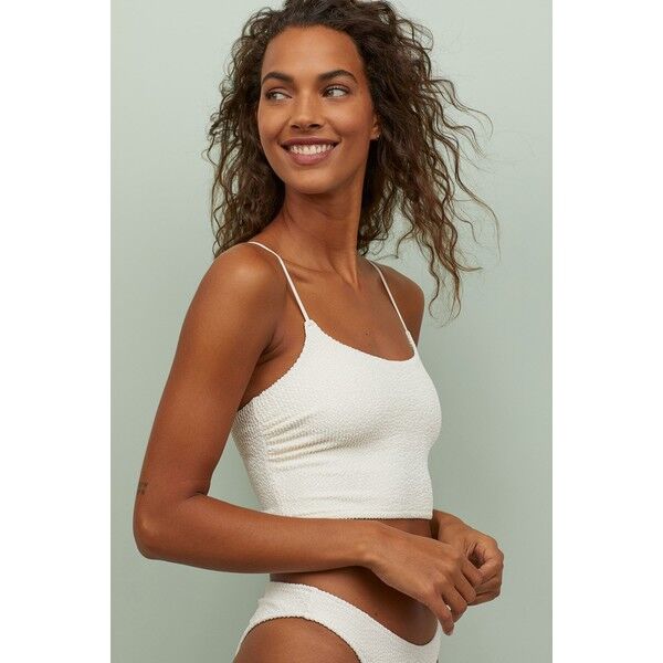 H&M Góra od kostiumu 0812363002 Biały