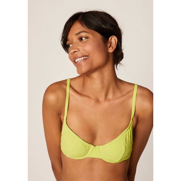 OYSHO Góra od bikini yellow OY181S01Q