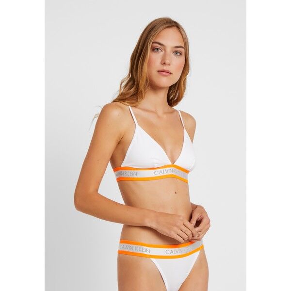 Calvin Klein Underwear HAZARD UNLINED Biustonosz z trójkątną miseczką white C1181A0AX