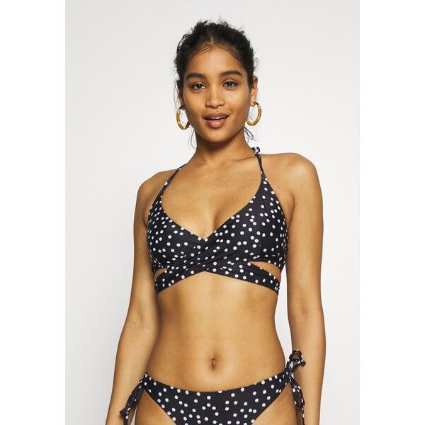 Warehouse MONO SPOT BOTTOM Dół od bikini blackWwhite WA281I004