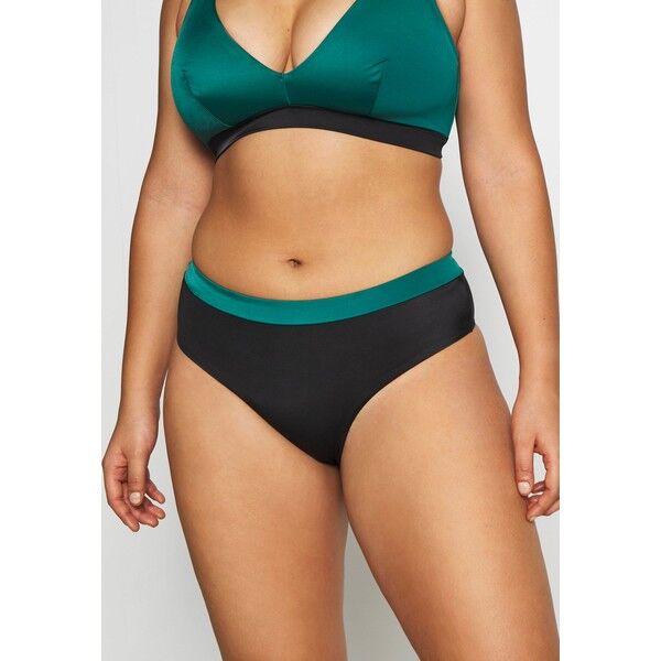DORINA CURVES ATTICA HIGH WAIST BRIEF Dół od bikini green DOH81I00D