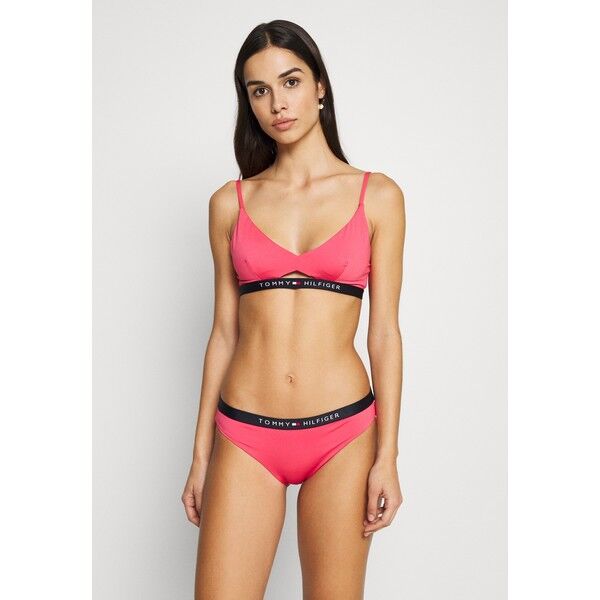 Tommy Hilfiger CORE SOLID LOGO CLASSIC Dół od bikini laser pink TO181I006