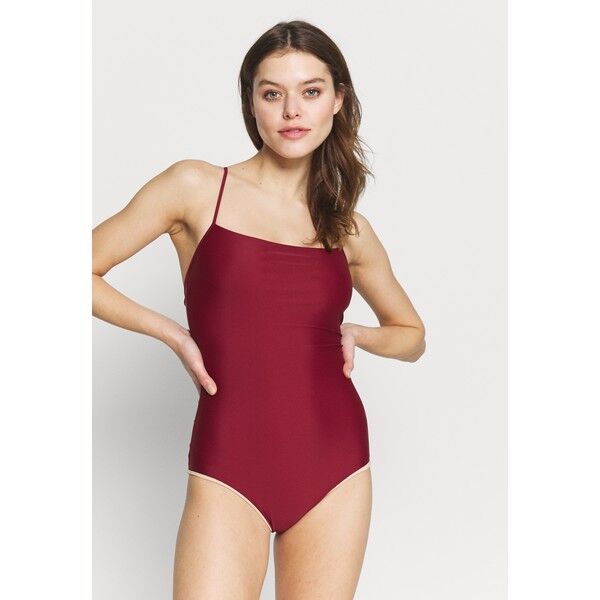Filippa K SHINY STRAP SWIMSUIT Kostium kąpielowy pure red F1481G005
