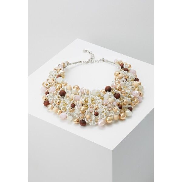 ALDO ARVAN Naszyjnik brown/blush/crystal A0151L07U