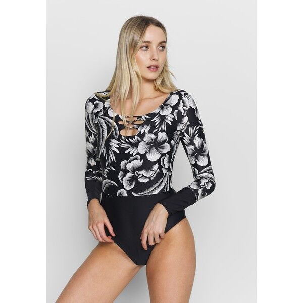 Rip Curl MIRAGE ESS PRINTED SURFSUIT Kostium kąpielowy black RI781G00V