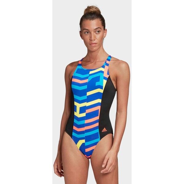 adidas Performance ADIDAS SH3.RO 4HULA SWIMSUIT Kostium kąpielowy black AD581G046