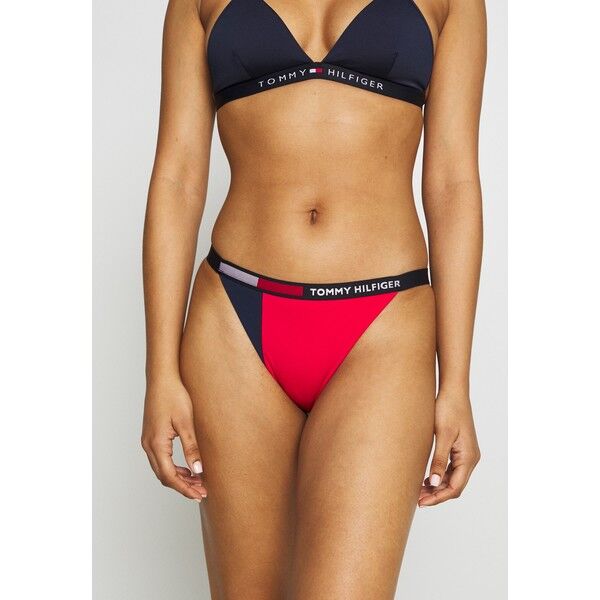 Tommy Hilfiger Dół od bikini pitch blue TO181I021