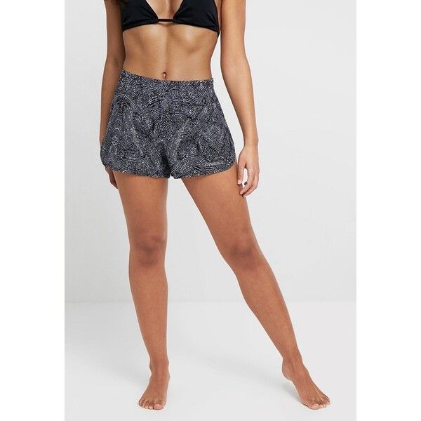 O'Neill PRINT ESSENTIAL BOARDSHORTS Szorty kąpielowe black/white ON581H019