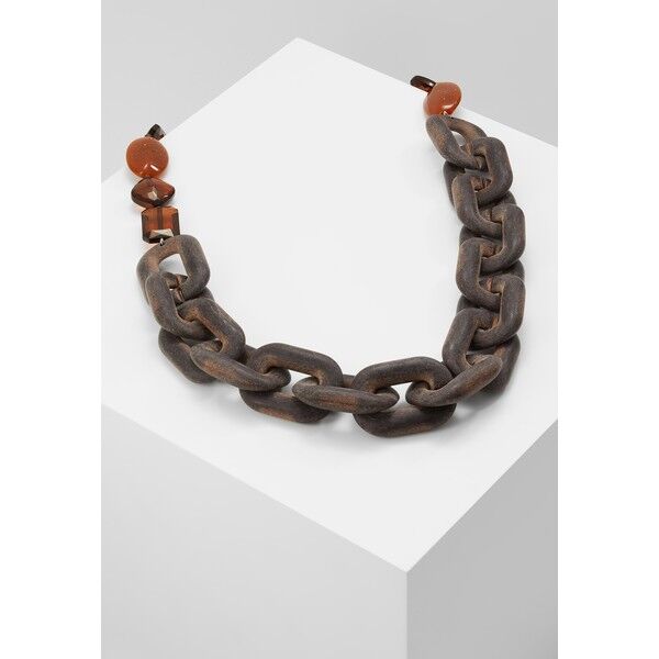 WEEKEND MaxMara AZULENE Naszyjnik brown MW751L00W