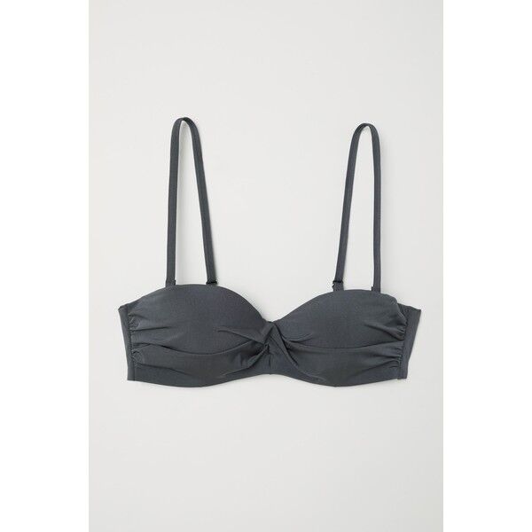 H&M Góra od kostiumu 0589599017 Ciemnoszary