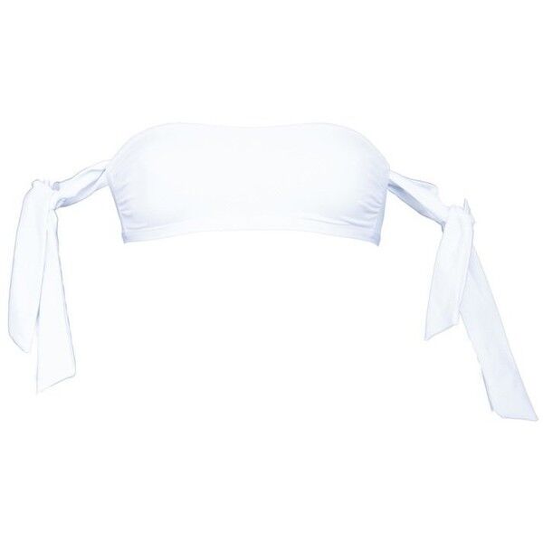 Tropiko Swimwear TROPIKO SWIMWEAR - góra bikini CAPRI white