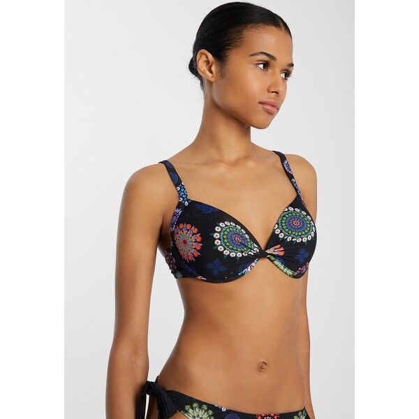 Desigual BIKI_BRASIL Góra od bikini black DE181J00E