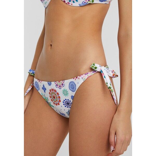Desigual BIKI_BRASIL B Dół od bikini white DE181I00E