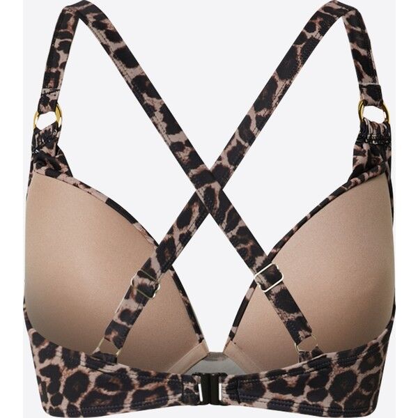 Hunkemöller Dół bikini 'Leopard Game Plunge PW' HKM0919001000002