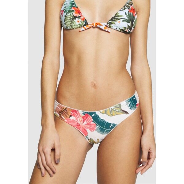 Rip Curl TROPIC COAST CHEEKY Dół od bikini hot coral RI781I01X