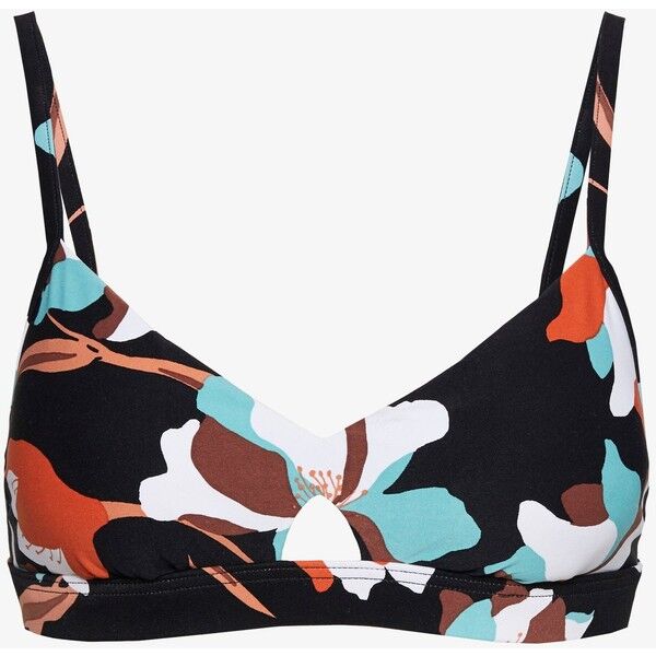 Seafolly FLOWER MARKET BRALETTE Góra od bikini black S1981J070