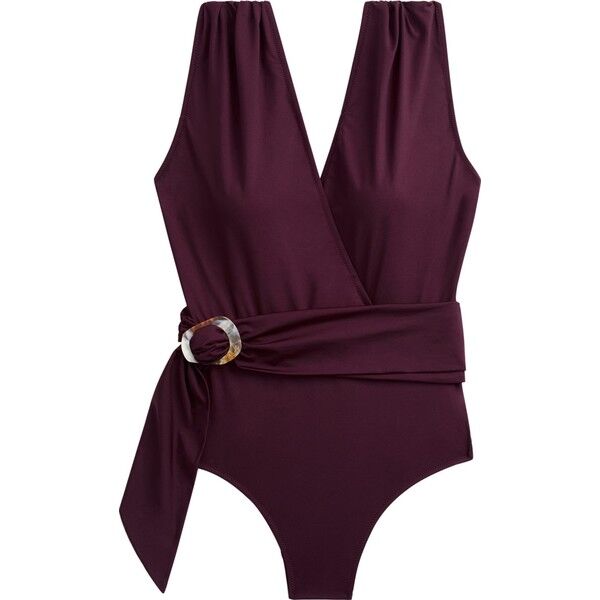 VIOLETA by Mango Strój kąpielowy 'BAÑADOR GETSMANI' VBM0189001000005