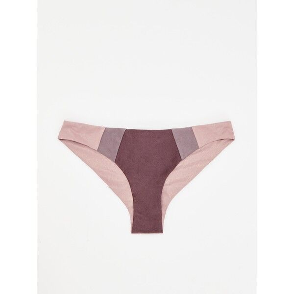 Reserved Dół od bikini z łączonych materiałów XZ025-39X