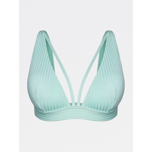 Reserved Góra od bikini ze strukturalnego materiału YL984-07X