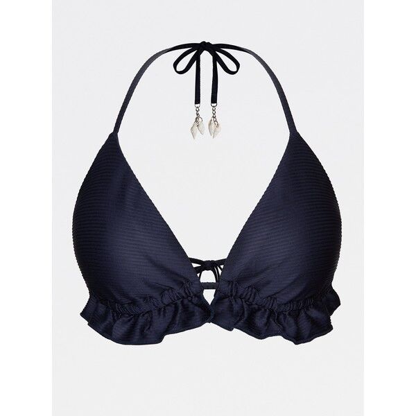 Reserved Góra od bikini z ozdobnym wiązaniem YL975-59X
