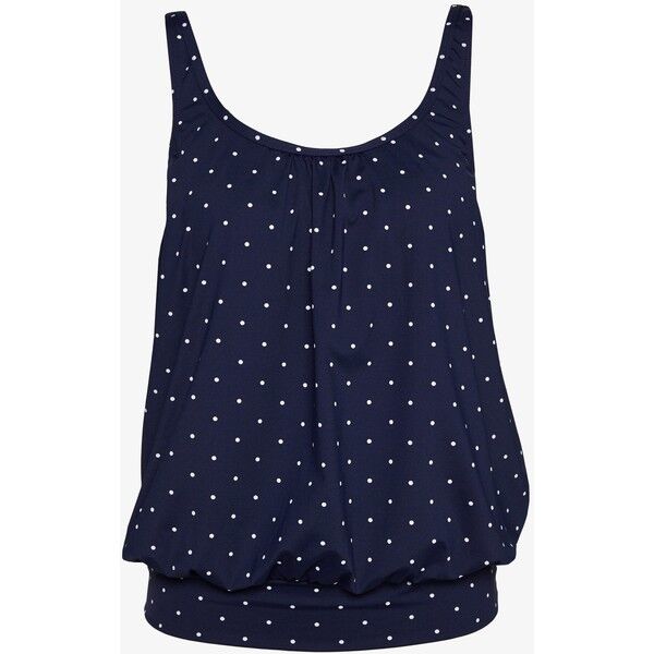 LASCANA TANKINI SPARKLE Góra od bikini navy L8381J02P