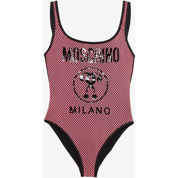 MOSCHINO SWIM SWIMSUIT Kostium kąpielowy fuchsia M0581G00K