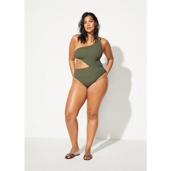 Mango Kostium kapielo rosario-i Khaki 67065650-ROSARIO-I-LV