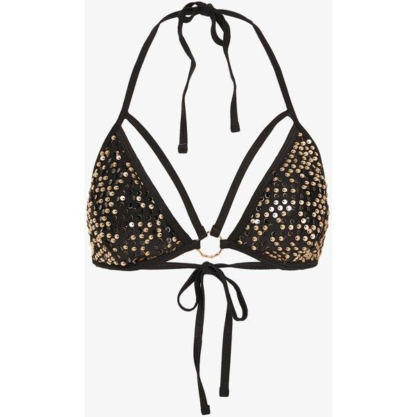 Ann Summers THE DISCOVERER Góra od bikini black/gold ANE81J000