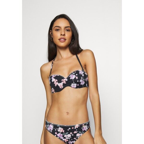 Sunseeker WIRE BANDEAU Góra od bikini black SN581J00P