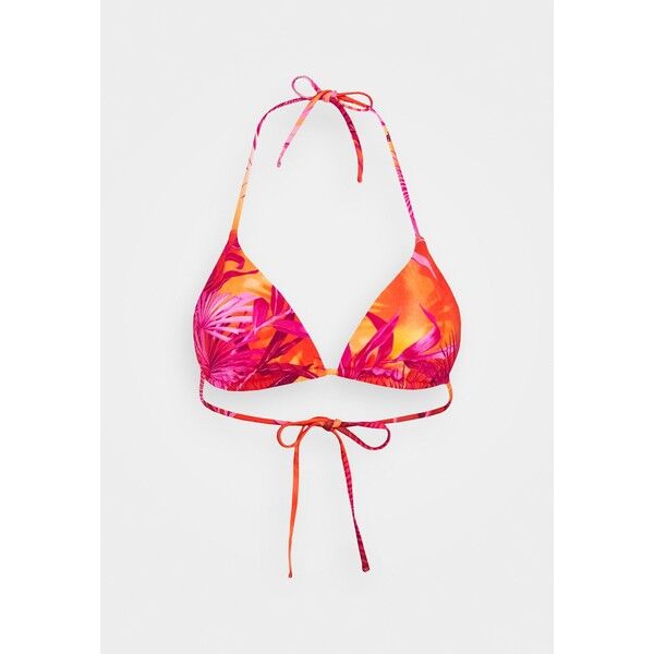 Versace TRIANGOLO MARE DONNA Góra od bikini fuxia arancio 1VE81J007