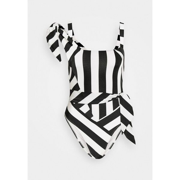 Agent Provocateur JONELLE SWIMSUIT Kostium kąpielowy black/white AG181G00D