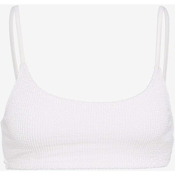 Weekday SUNNY STRUCTURE SWIM Góra od bikini off white WEB81J01F