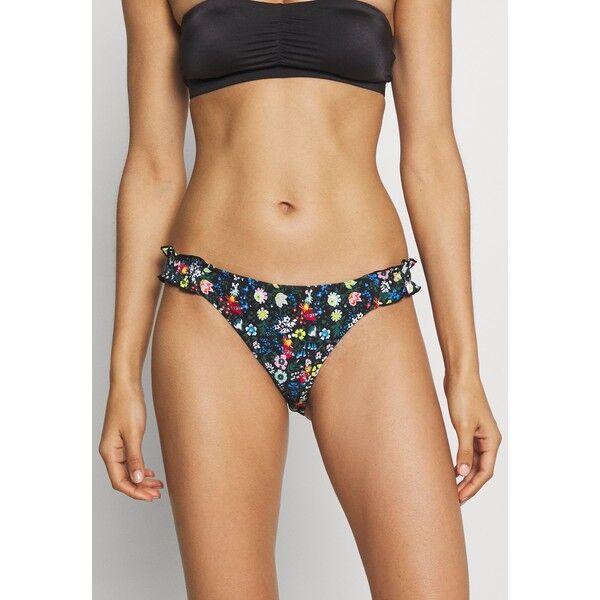 Topshop IDOL DITSY RUCHED PANT Dół od bikini multi TP781I01R