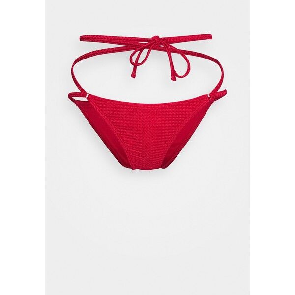 Wolf & Whistle HIGH SHINE HIGH LEG BRAZILIAN BOTTOM Dół od bikini red WOC81I006
