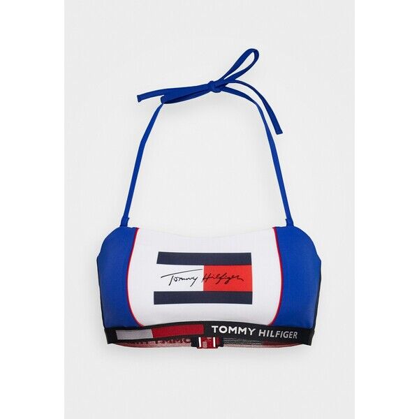 Tommy Hilfiger BANDEAU Góra od bikini cobalt TO181J01R