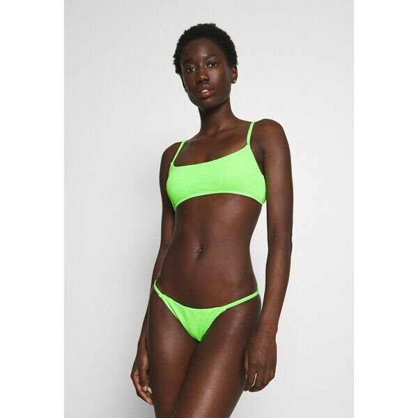 Topshop CRINKLE CAMI TANGA SET Bikini lime TP781L009