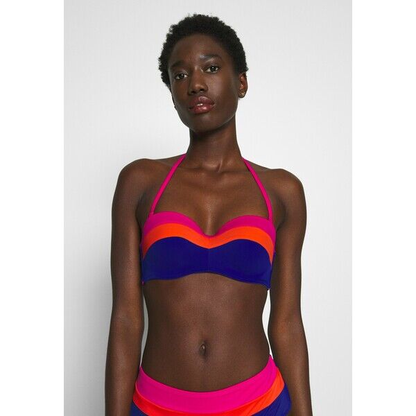 DORINA VALLARTA BANDEAU Góra od bikini orange DOG81J00Y