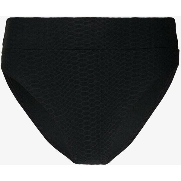 Seafolly MEDUSAHI RISE WIDE BAND Dół od bikini black S1981I05F