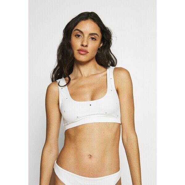 Weekday BLISS SWIM Góra od bikini off white WEB81J01G