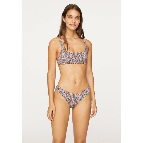 OYSHO V-CUT Dół od bikini dark blue OY181I0DL