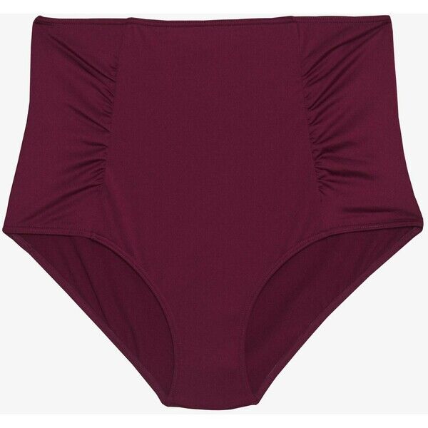 Evans BERRY ESSENTIAL HIGH WAISTED BRIEF Dół od bikini berry EW281I00B