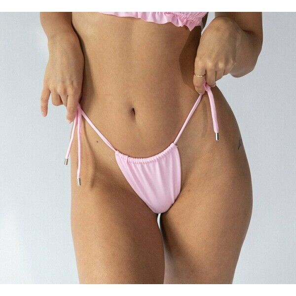 Tropiko Swimwear TROPIKO SWIMWEAR - dół bikini MALIBU różowy
