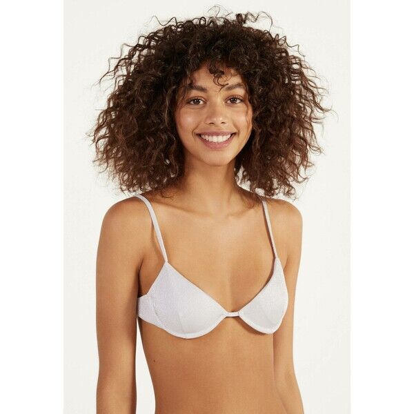 Bershka Góra od bikini grey BEJ81J006
